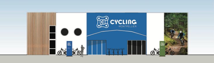 concept cycling facade